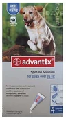 Artykuły przeciw pasożytom - Bayer Bayer Preparat biobójczy dla psów o wadze 25-40kg Advantix op 4 pipety - miniaturka - grafika 1