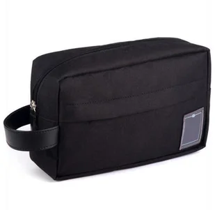 Kemer Kosmetyczka materiałowa SK03 Czarna 9562-0 - Kosmetyczki, organizery i kuferki - miniaturka - grafika 2