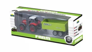 Dromader Traktor z przyczepą w pudełku - Samochody i pojazdy dla dzieci - miniaturka - grafika 6