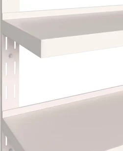 shumee Wiszące półki ścienne 2 poziomy 2 szt. stal 300x30 cm - Półki do kuchni - miniaturka - grafika 7