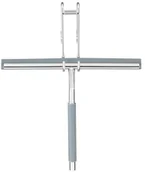 Inne artykuły do sprzątania - Wenko Ściągaczka wody srebrna, 26x21 cm - miniaturka - grafika 1