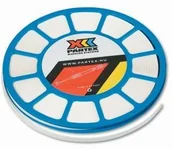 Etykiety do drukarek - Partex Partex PP+09000SN9, taśma biała, 17m, PVC PP+ taśma - miniaturka - grafika 1