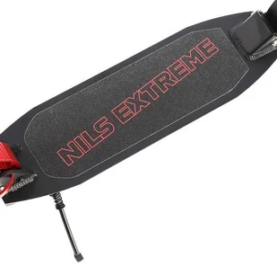 Nils Extreme HC300 RED HULAJNOGA Z POMP.KOŁEM 5907695593754 - Hulajnogi - miniaturka - grafika 2