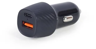 Gembird Ładowarka 1x USB-A 1x USB-C 3 A TA-U2QC3-CAR-02 TA-U2QC3-CAR-02 - Ładowarki samochodowe - miniaturka - grafika 2
