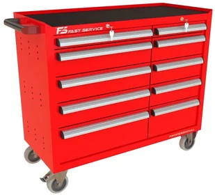 Fastservice Wózek warsztatowy TRUCK z 10 szufladami PT-221-21 PT-221-21 - Pozostałe wyposażenie warsztatu Fastservice Wózek warsztatowy TRUCK z 10 szufladami PT-221-21 PT-221-21 - Pozostałe wyposażenie warsztatu - miniaturka - grafika 1