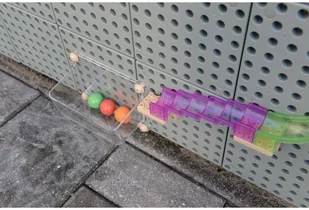 Masterkidz MASTERKIDZ Zestaw Konstrukcyjny Tor dla Piłek Tablica STEM 120elementów ME14665 - Tablice dla dzieci - miniaturka - grafika 9