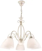 Lampy sufitowe - Lamkur Żyrandol na łańcuchu ADELLE 5xE27/60W/230V - miniaturka - grafika 1