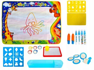 ISO TRADE OGROMNA MATA WODNA DO RYSOWANIA XXL 100X80 00008487 - Tablice dla dzieci ISO TRADE OGROMNA MATA WODNA DO RYSOWANIA XXL 100X80 00008487 - Tablice dla dzieci - miniaturka - grafika 2