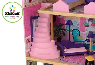 KidKraft 65082 domek dla lalek My Dream Mansion, różowy 65082 - Domki dla lalek - miniaturka - grafika 8