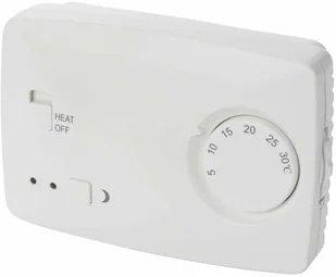 Termostat Nieprogramowalny 5-30C Biały Perel - Głowice termostatyczne - miniaturka - grafika 3