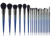 Pędzle do makijażu - Royal Jessup T263 Blue Zestaw 18 Pędzli D Makijażu - miniaturka - grafika 1