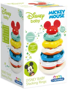 Clementoni Disney Baby Kolorowa wieża - Zabawki interaktywne dla dzieci - miniaturka - grafika 6