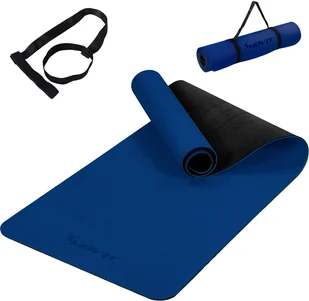 Movit GRANATOWA MATA TPE 190x60x0,6cm DO ĆWICZEŃ JOGI - Maty do ćwiczeń - miniaturka - grafika 3