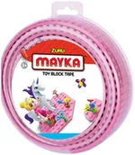 Klocki - Epee Mayka taśma do klocków 1 METR Podwójna RÓŻOWA EP03056 - miniaturka - grafika 1