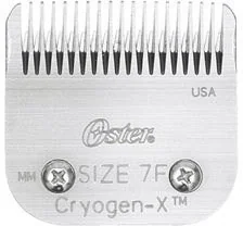 Oster ostrze CryogenX nr 7F - 3,2 mm - Maszynki i nożyczki dla psów Oster ostrze CryogenX nr 7F - 3,2 mm - Maszynki i nożyczki dla psów - miniaturka - grafika 1