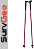 Sprzęt geodezyjny - SURVGEO Bipod stojak do łat inwarowych niwelacyjnych 39-58mm 1009715 - miniaturka - grafika 1