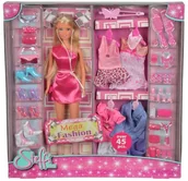 Lalki dla dziewczynek - Simba Lalka Steffi zestaw z ubrankami 573 6350 105736015 - miniaturka - grafika 1