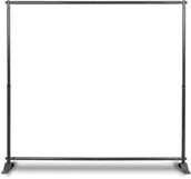 Akcesoria do reklamy - Ścianka banerowa teleskopowa ( max 300 x 240 cm) czarna - miniaturka - grafika 1