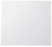 Wkłady do segregatora - Rössler rössler opakowanie uzupełniające do segregatorów fotograficznych, 229 X 209 MM, 15 arkuszy, biały 13161147000 - miniaturka - grafika 1