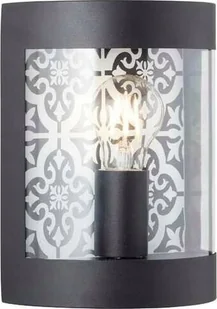 Brilliant Lison Zewnętrzny kinkiet Czarny 1-punktowy Dworek Obszar zewnętrzny Lison Czas dostawy od 6-10 dni roboczych 96354/06 - Lampy ogrodowe - miniaturka - grafika 2