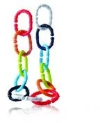 Dumel Kolorowe Linki - Gryzaki dla dzieci - miniaturka - grafika 2