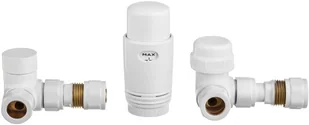 Invena Zawory termostatyczne osiowe białe z głowicą termostatyczną CD-25-B15 ! - Zawory i kraniki - miniaturka - grafika 4