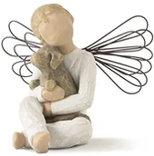 Figurki dekoracyjne - Willow Tree 26062 figura anioła pocieszenia, wysokość 8 cm 26062 - miniaturka - grafika 1