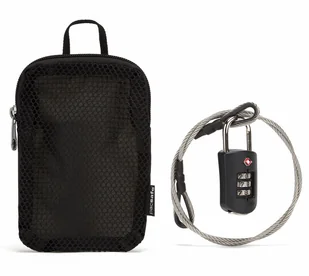 Pacsafe Zamek szyfrowy z linką stalową Prosafe 1000 PCL10261100 - Kłódki Pacsafe Zamek szyfrowy z linką stalową Prosafe 1000 PCL10261100 - Kłódki - miniaturka - grafika 2