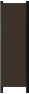 vidaXL Parawan 3-panelowy, brązowy, 150 x 180 cm vidaXL - Parawany - miniaturka - grafika 4