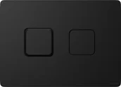 Przyciski spłukujące - Cersanit ACCENTO SQUARE przycisk pneumatyczny czarny mat K97-426 K97-426 - miniaturka - grafika 1