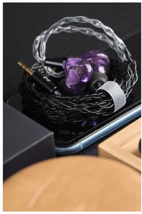 KINERA Queen of Audio Pink Lady Czarny - Słuchawki - miniaturka - grafika 4