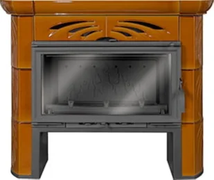 Ekoprojekt 198 TOPGAR Piec kaflowy 9,4kW brąz średnica wylotu spalin 180 mm) spełnia anty-smogowy EkoProjekt 19877511 77511-uniw - Piece wolnostojące - miniaturka - grafika 2