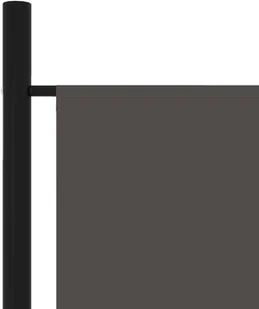 vidaXL Parawan 5-panelowy, antracytowy, 250 x 180 cm vidaXL - Parawany - miniaturka - grafika 5