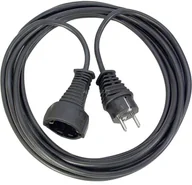 Kable komputerowe i do monitorów - Brennenstuhl 1165440 kabel zasilające Czarny 5 m, Przedłużacz - miniaturka - grafika 1
