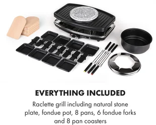 Klarstein GQ6-Entrecote-Wooden - Raclette - miniaturka - grafika 8