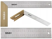 Inne urządzenia pomiarowe - SOLA Srb 400 Kątownik Stolarski Inox 400x170mm - miniaturka - grafika 1