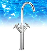 Baterie podtynkowe - Omnires Bateria umywalkowa wysoka Modern C301-H - miniaturka - grafika 1