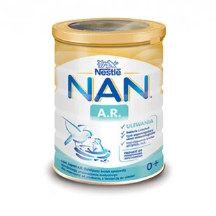 NESTLE NAN EXPERT AR DLA NIEMOWLĄT Z TENDENCJĄ DO ULEWAŃ OD URODZENIA 400G - Mleko modyfikowane - miniaturka - grafika 2