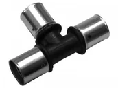 Łączniki, trójniki, kształtki - KAN Trójnik PPSU z pierścieniem zaprasowywanym 16x20x16 therm PRESS 1009260189 K-900607 - miniaturka - grafika 1