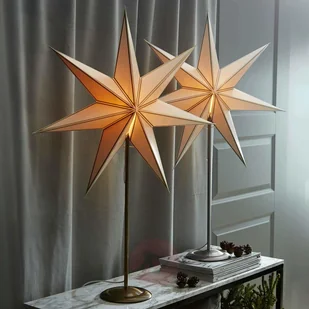 Best Season Czarująca lampa deko-gwiazda Nicolas, mosiądz - Oświetlenie świąteczne - miniaturka - grafika 3