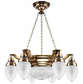 Lampy sufitowe - Kemar Lampa wisząca AZERO AW50/P 6xE27/60W + 1xE27/100W - miniaturka - grafika 1