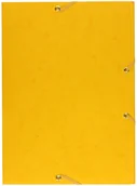 Teczki i skoroszyty - Bantex Teczka gumka A4 żółta preszpan - miniaturka - grafika 1