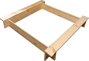 SASKA GARDEN Piaskownica tradycyjna z ławeczką luxe Saska Garden - Place zabaw - miniaturka - grafika 3