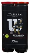 Tenis ziemny - Wilson Tour Slam 4 piłka tenisowa Can 2-Pack, Yellow, NS WRT115302 - miniaturka - grafika 1