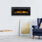 Kominki elektryczne - AFLAMO Kominek elektryczny Albion 50 - miniaturka - grafika 1