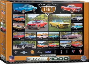 American Cars of the 1960s Puzzle (Eurographics) (Other) - Zakładki do książek - miniaturka - grafika 2