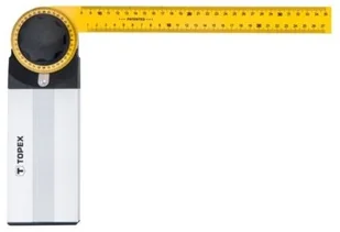 Topex Kątomierz nastawny 750 x 340 mm 30C347 - Poziomice, łaty, miary - miniaturka - grafika 3