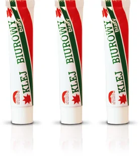 JEDNOŚĆ Kraśnik Klej biurowy w tubie 50g (0017) KL05JED - Przybory szkolne - miniaturka - grafika 2