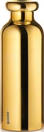 Butelki termiczne - Guzzini Butelka termiczna On The Go 500 ml złota 11670017 - miniaturka - grafika 1