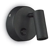 Lampy ścienne - Ideal Lux Lampa Ścienna Page Ap1 Round Nero 142579 Średnica 9,0 142579 - miniaturka - grafika 1